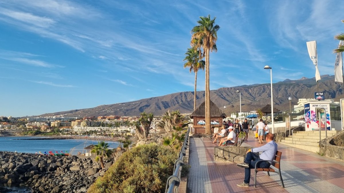 Tenerife Coastal Walk Between Los Cristianos Playa De Las Americas And