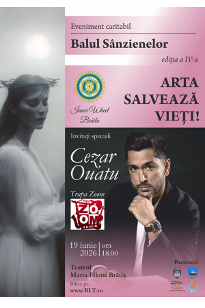 Eveniment caritabil – Balul Sanzienelor - invitat Cezar Ouatu