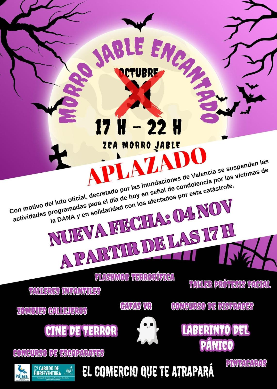 suspended halloween event 2024 morro jable fuerteventura