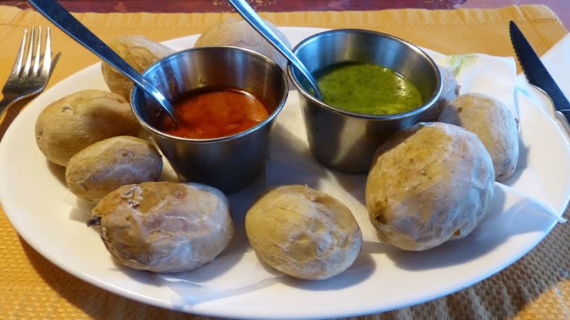 Wrinkly potatoes recipe canary islands