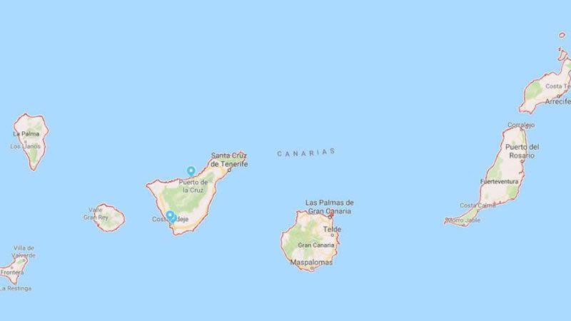 Show Me A Map Of The Canary Islands Where Are The Canary Islands Located? - Spanish Islands