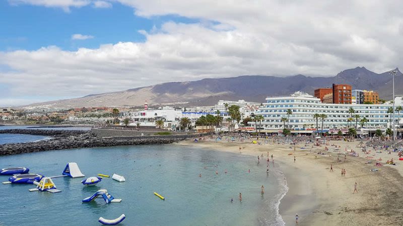 Puerto colon tenerife canary islands