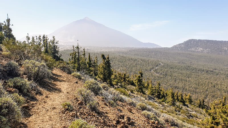 teide tenerife calima sahara dust