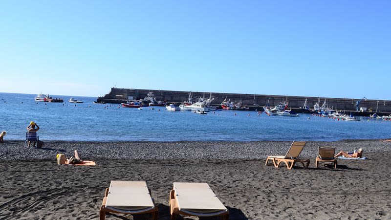 Playa san juan january tenerife