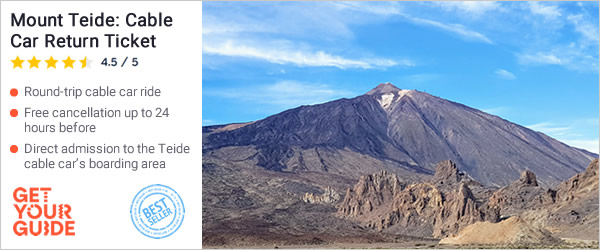 Teide tenerife 600 250