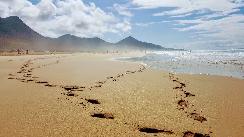 cofete playa fuerteventura canary islands