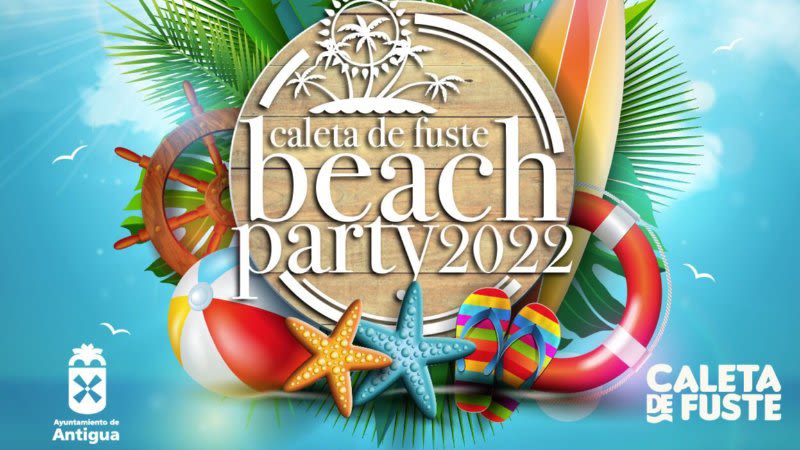 caleta de fuste beach party 2022 fuerteventura 