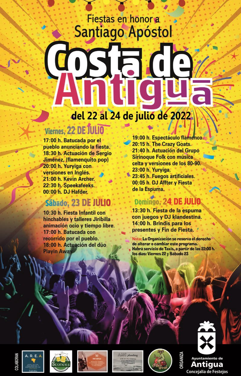 santiago apostol 2022 fuerteventura costa antigua 