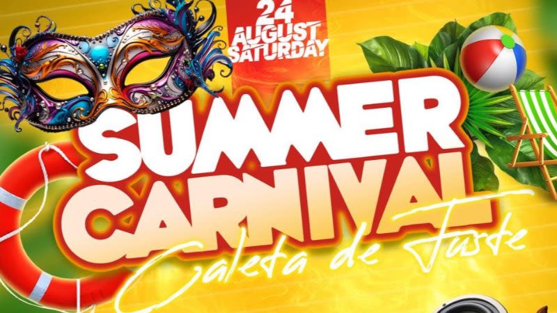 summer carnival caleta fuste 2024 fuerteventura