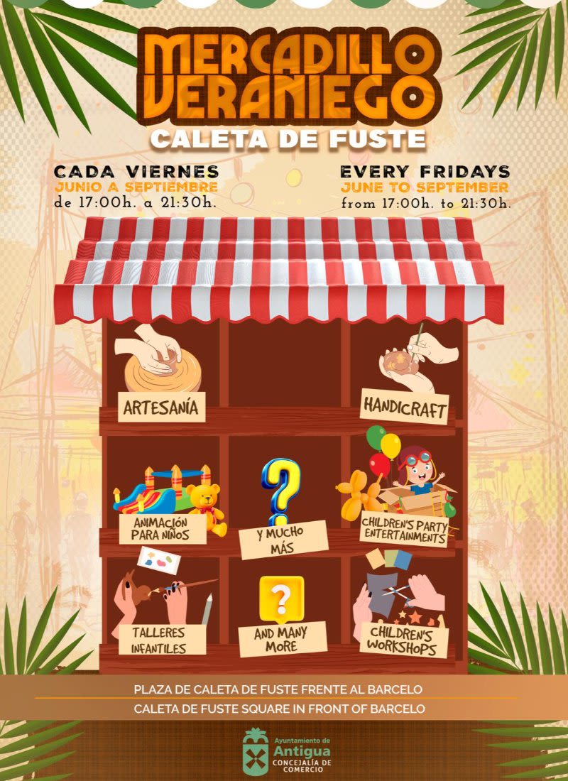 summer market caleta de fuste fuerteventura 