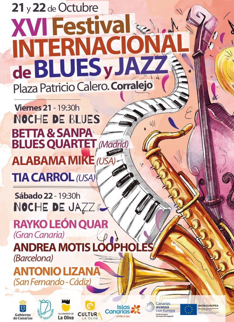International Blues & Jazz Festival 2022 in Corralejo, Fuerteventura