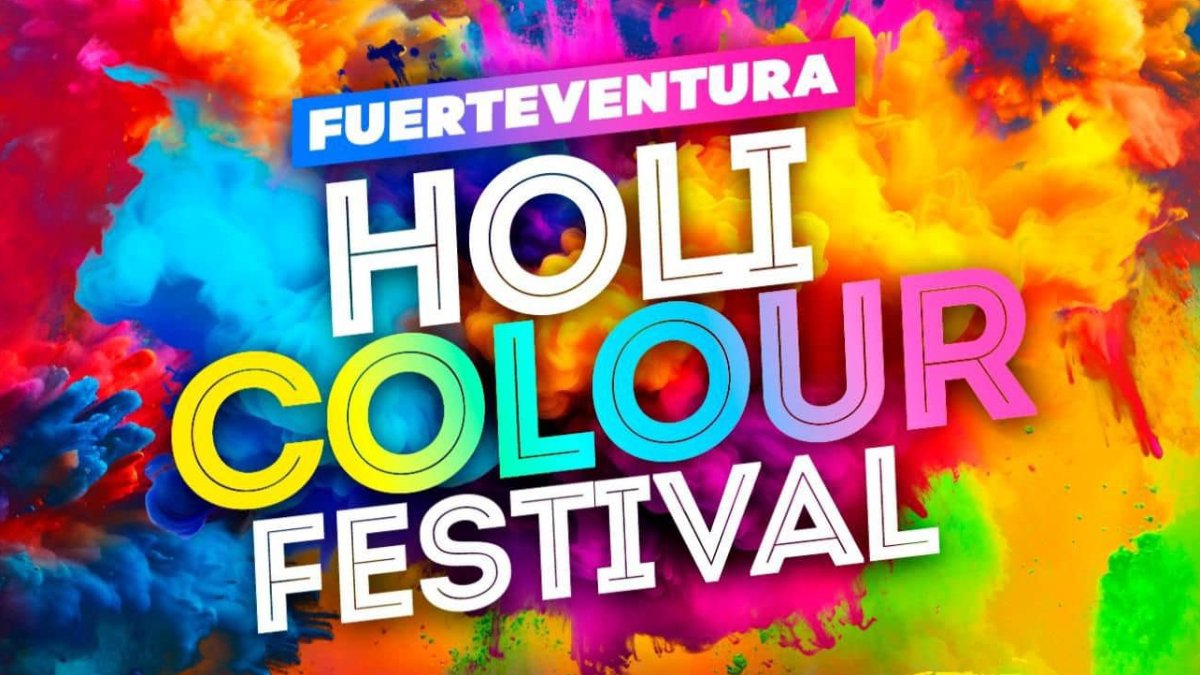 Holi Colour Festival Fuerteventura 2024 Corralejo, La Oliva