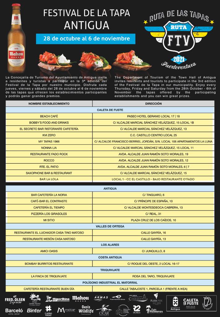 festival tapa antigua fuerteventura 2021