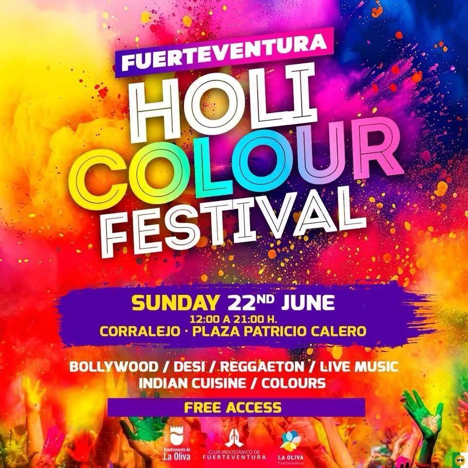 holi festival corralejo 