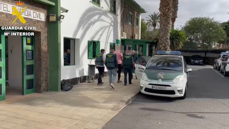 guardia civil arrested burglary fuerteventura