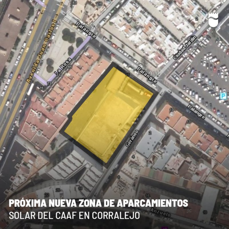 new parking corralejo la oliva fuerteventura