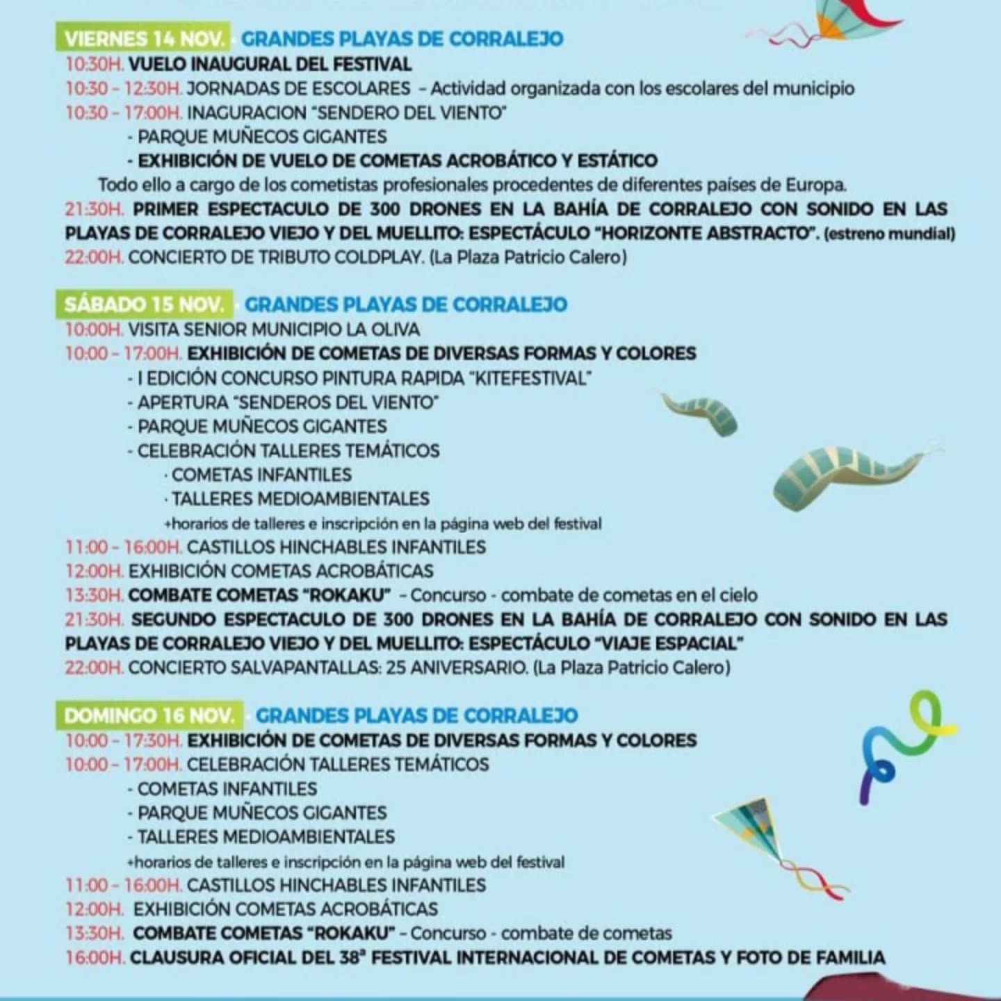 kite festival fuerteventura corralejo 2025