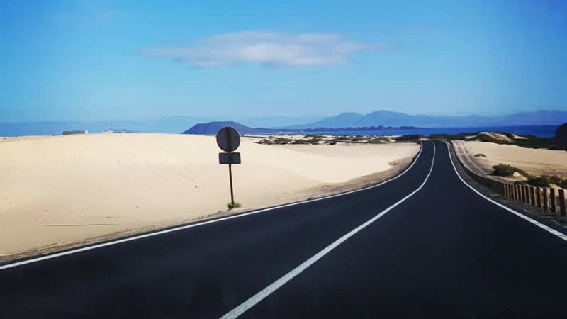 Driving fuerteventura