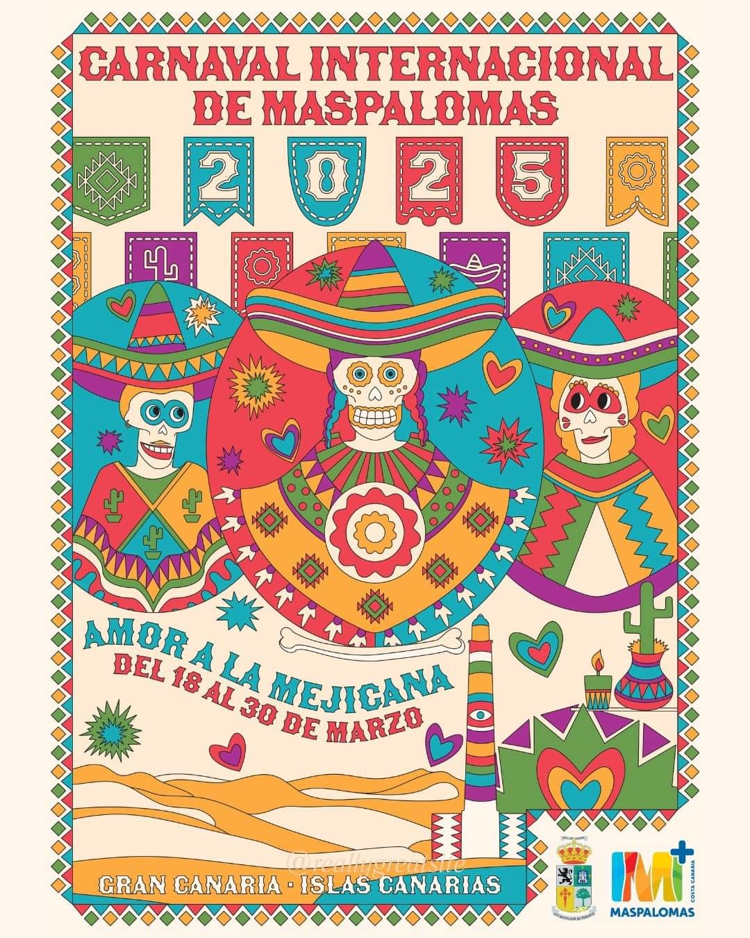 Calendario carnaval maspalomas 2025 2