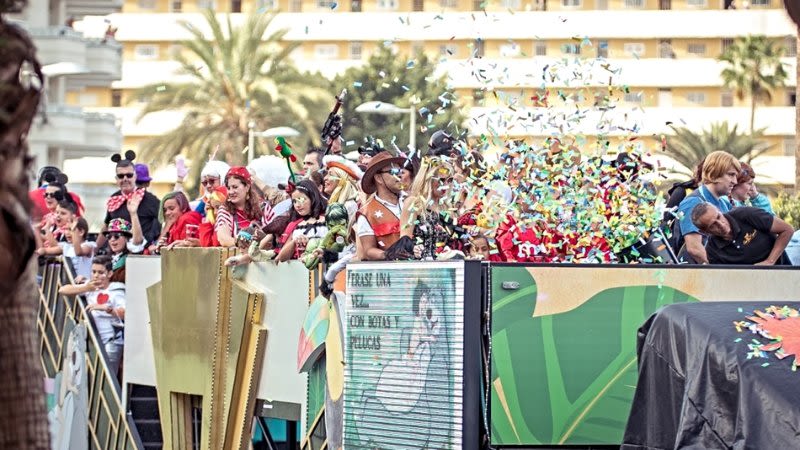 maspalomas carnival parade 