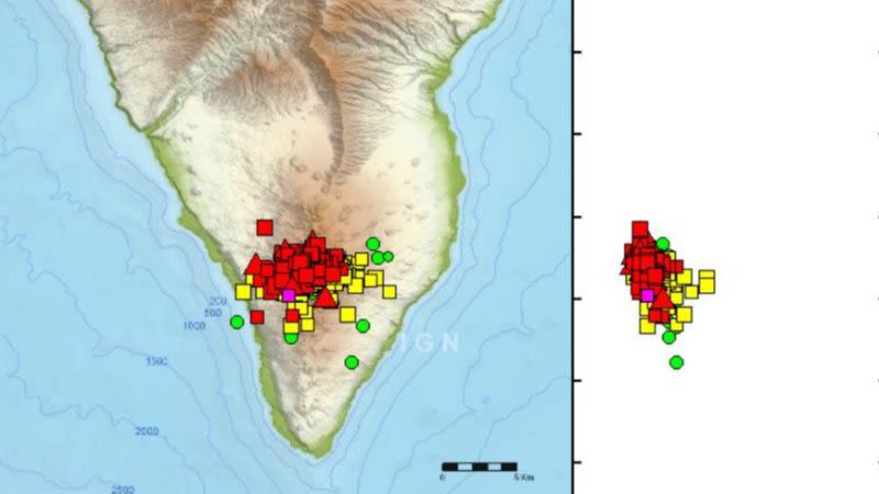 la palma seismic activity 2021 volcano risk 