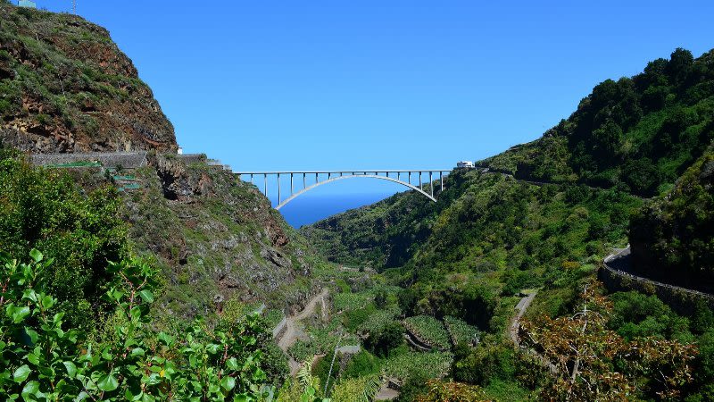 la palma bridge los tilos