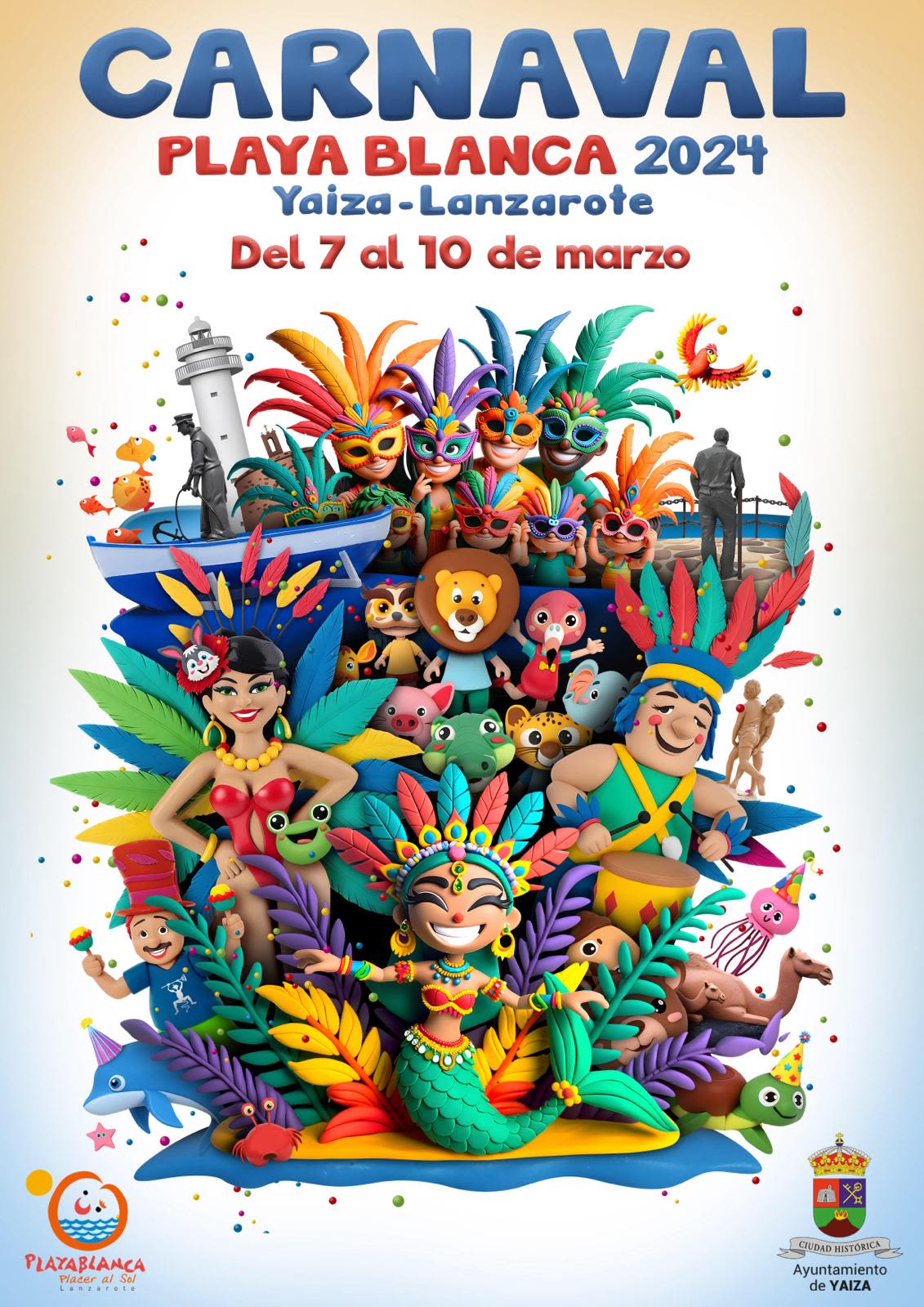Calendario carnaval lanzarote 2024 2