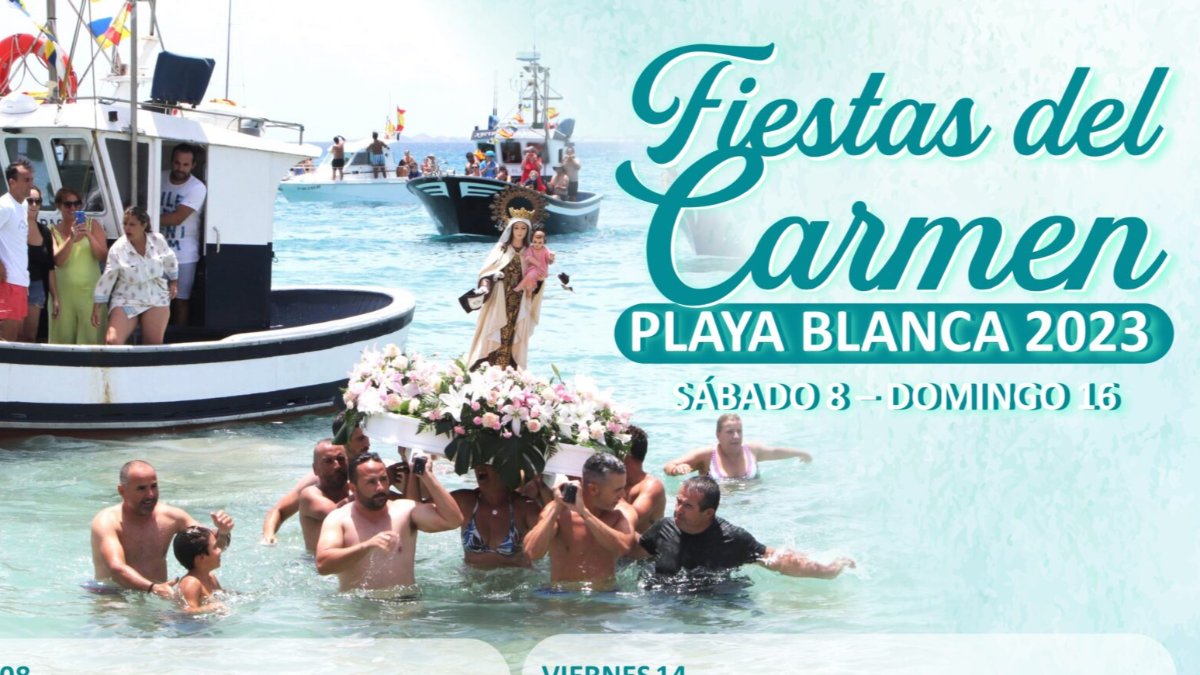 Fiestas de Playa Blanca Lanzarote Fiestas del Carmen 2023