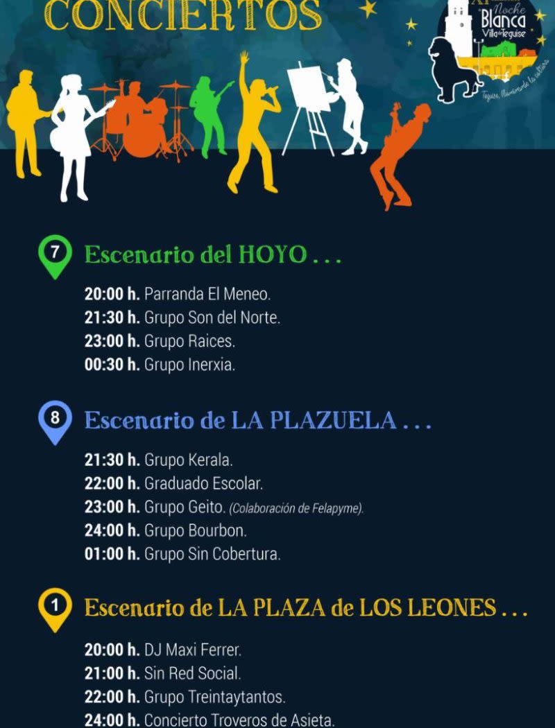 noche blanca 2023 teguise lanzarote 