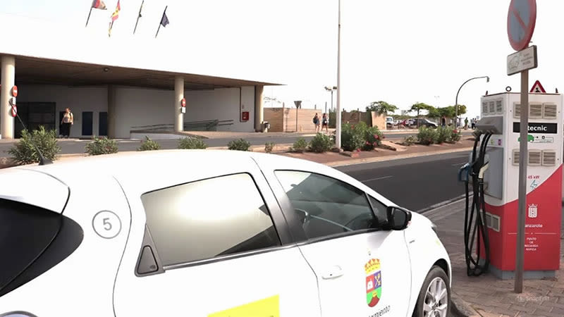 yaiza charging stations lanzarote 