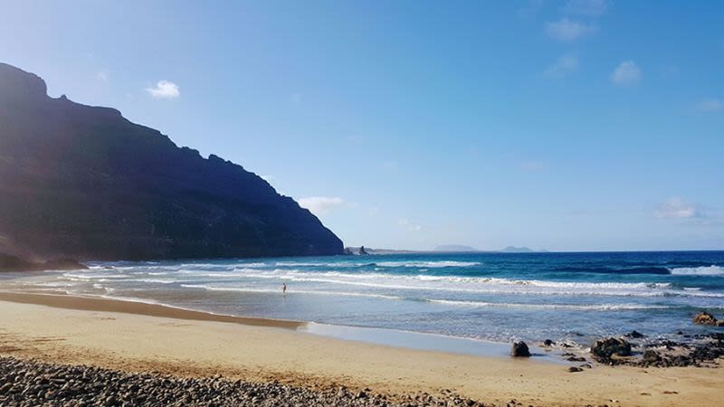 Playa de orzola lanzarote