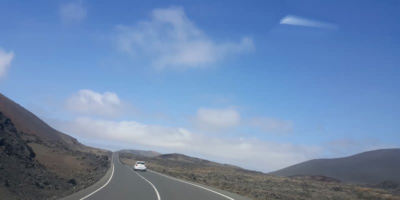 drive to timanfaya national park lanzarote