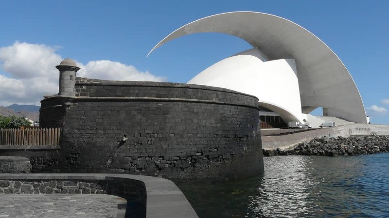 Castle Route in Santa Cruz de Tenerife Canary Islands