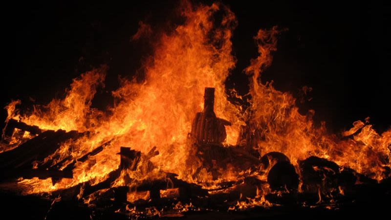 St john bonfires tenerife