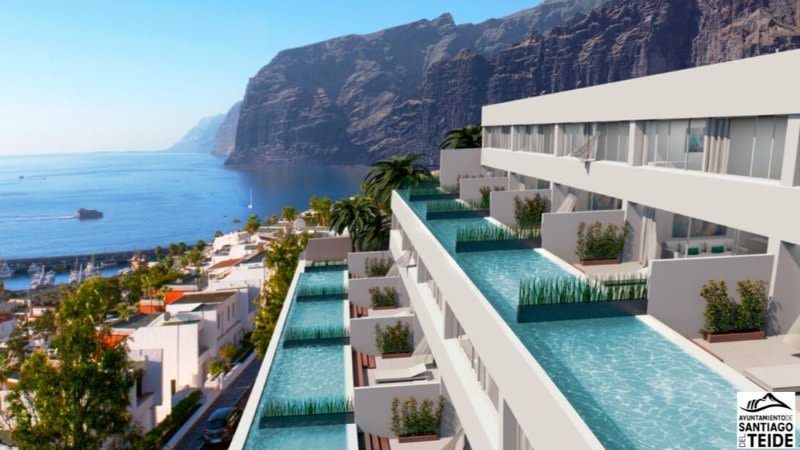 los gigantes new luxury apartments tenerife aquasuites 