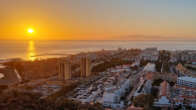 best sunset tenerife montana chayofita los cristianos