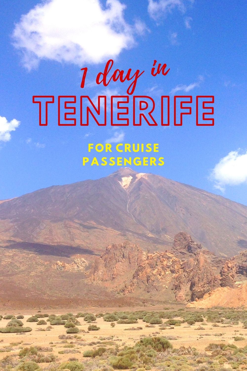 One day in Tenerife - Advice & Itinerary for Cruise Passengers