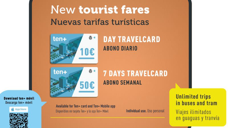 tourist pass titsa tenerife public transport