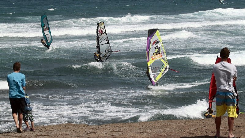 wind in tenerife 