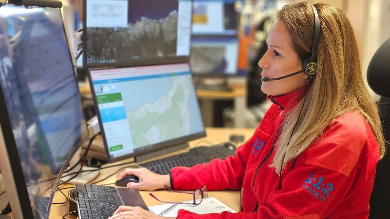 19-year-old swimmer rescued from hard-to-reach area in Tenerife