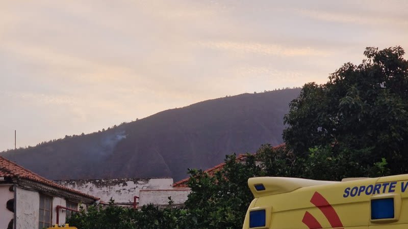 Fire outbreak reported in Tenerife in Pino Alto area