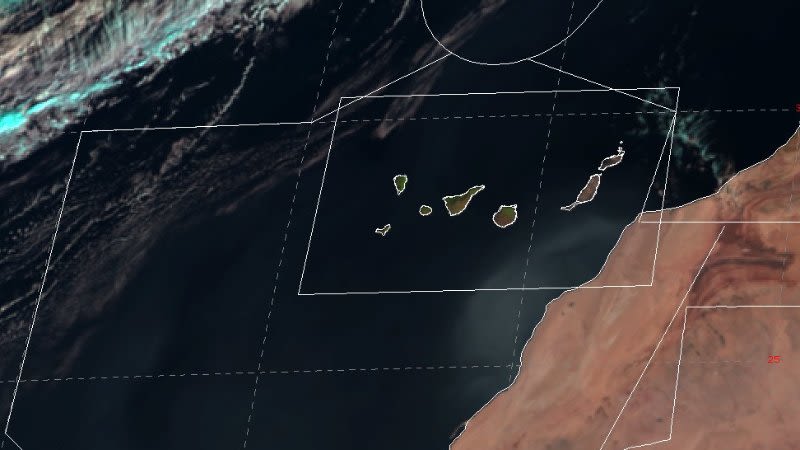 Calima continues to affect the Canary Islands this Wednesday