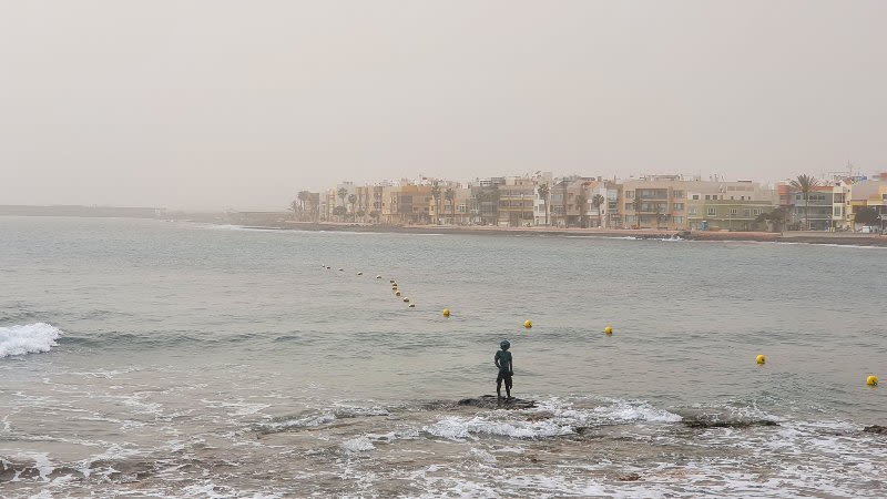 Intense calima episode and Orange warning for strong wind in Tenerife, La Palma, El Hierro and La Gomera
