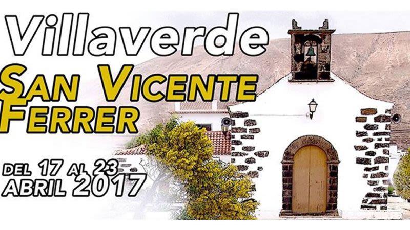 Festivities in Villaverde in honor of San Vicente Ferrer 2017