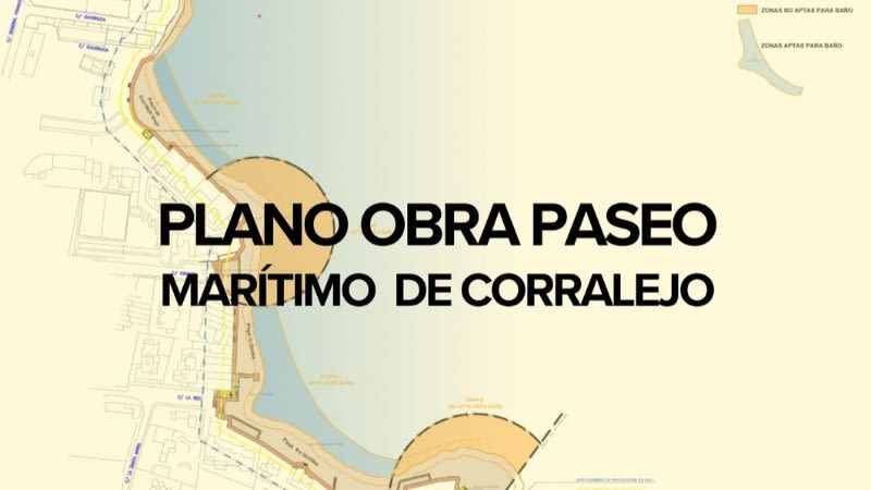 Corralejo's coastal promenade project gets 1.7 million euros budget allocated