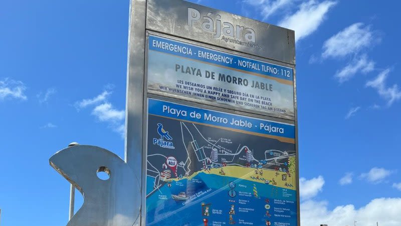 Pájara Town Hall Installs New Information Panels on Blue Flag Beaches