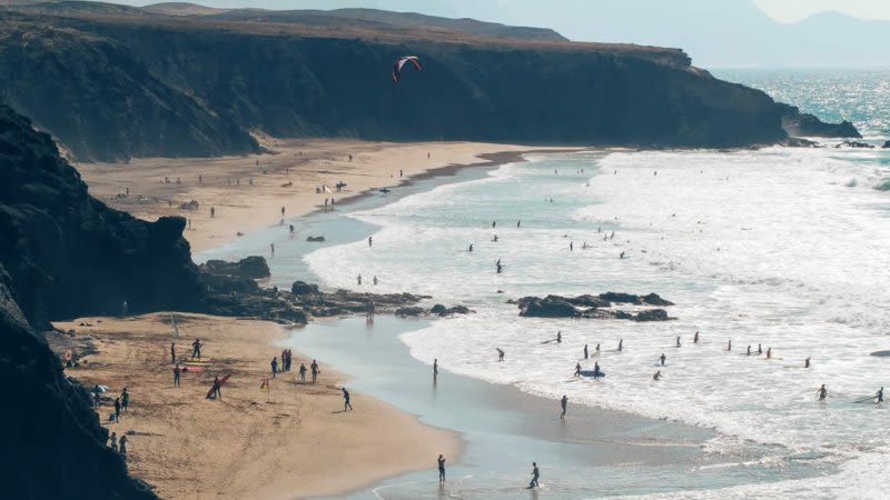Playa La Pared - Wild Beach on the West Coast of Fuerteventura