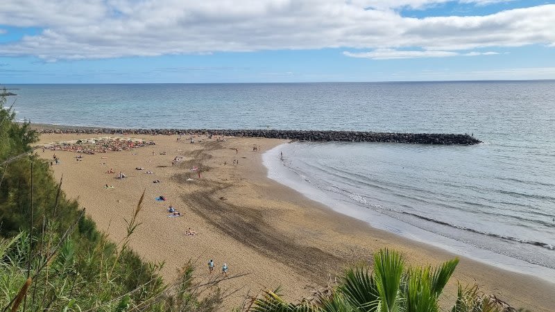 VIDEO (4K): Beach walk in Gran Canaria from Playa del Ingles to Playa El Veril