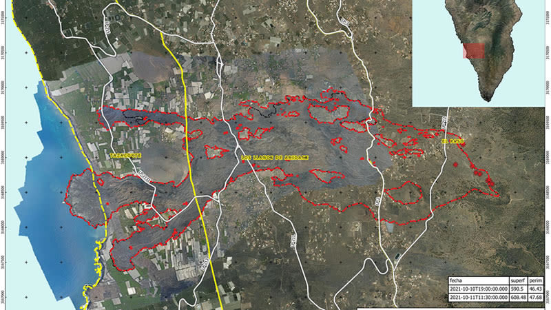 New lava stream provokes more destruction on La Palma