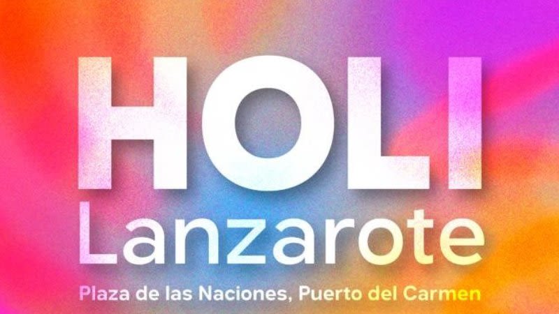 Holi Lanzarote 2024 - Hindu Festival in Puerto del Carmen
